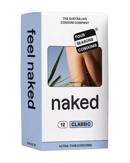Four Seasons NAKED Classic Condoms - 12 Pack