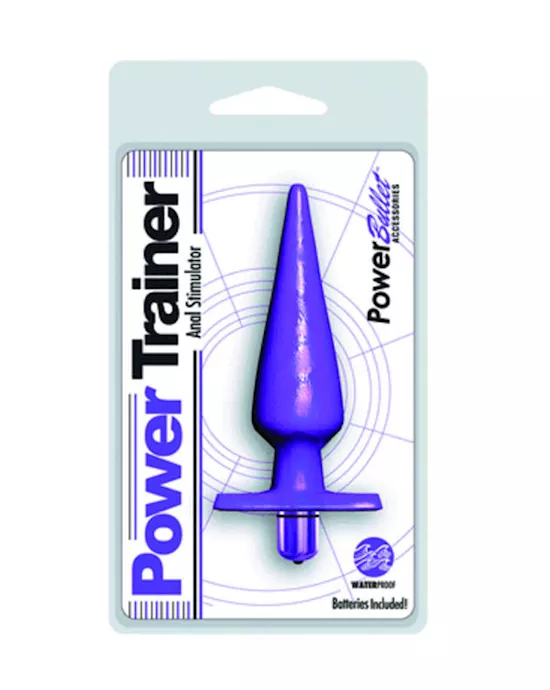 Power Trainer Anal Stimulator Purple