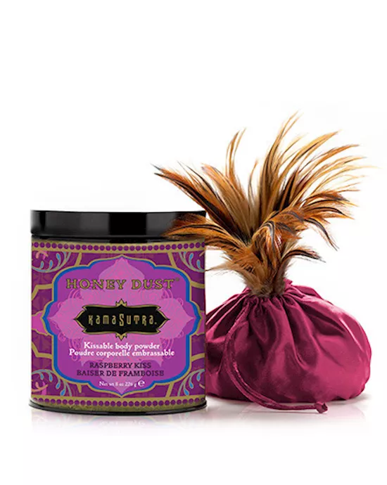 Kama Sutra Honey Dust Body Powder Raspberry Kiss