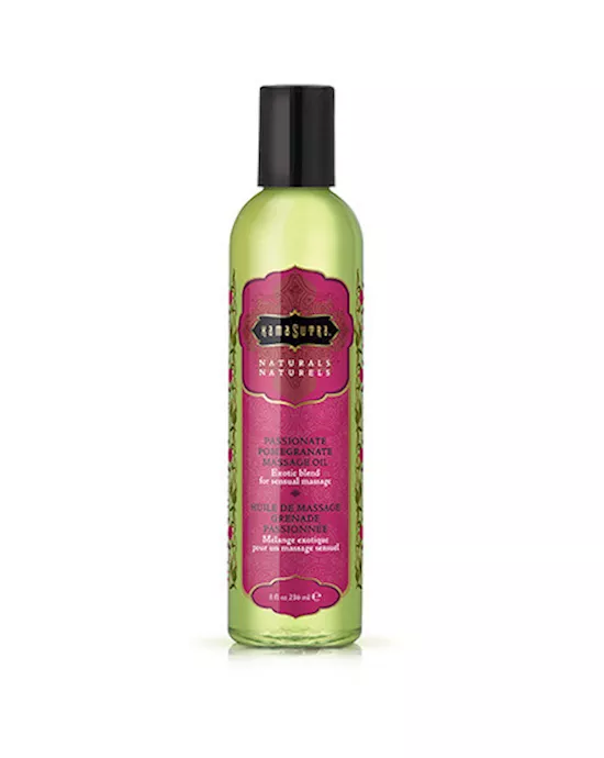 Kama Sutra Naturals Massage Oil Pomegranate