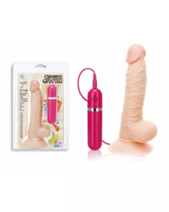10 Function Realistic Dong 7 in with Suction Base