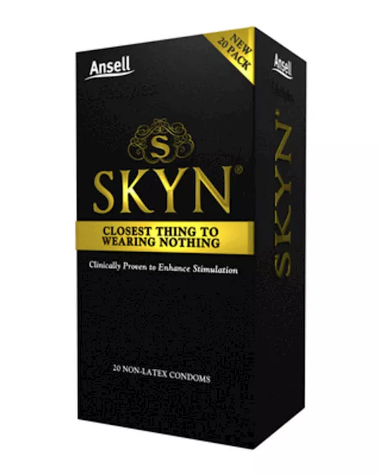 Ansell Lifestyles Skyn Non Latex Condoms 20 Pk
