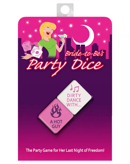 Bride-To-Be Party Dice