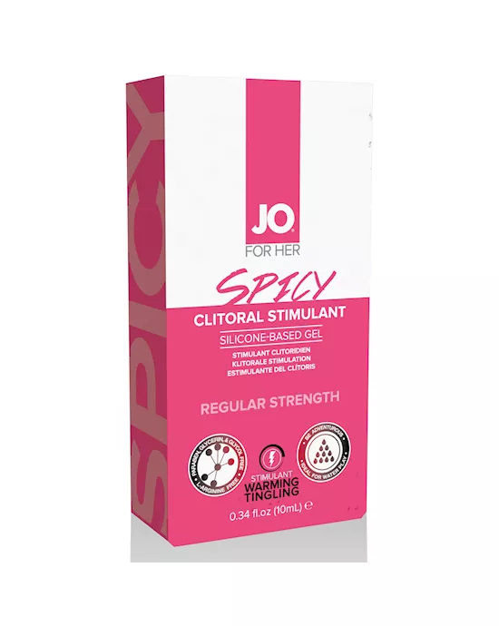 System JO Clitoral Gel Warming Spicy 10 ml