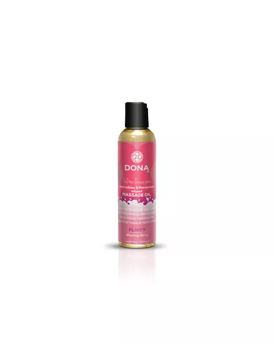 Dona Scented Massage Oil Blushing Berry 125 ml