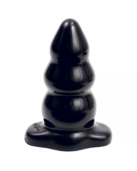 Triple Ripple Butt Plug Large