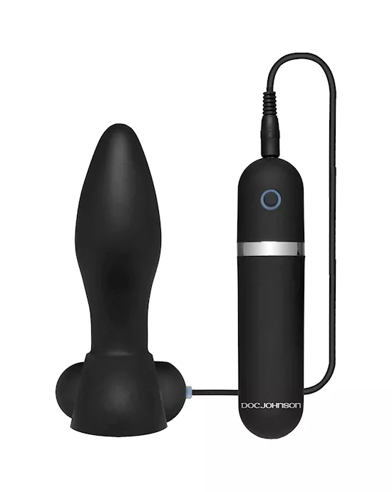 Platinum Premium Silicone The Touch Vibrating Plug