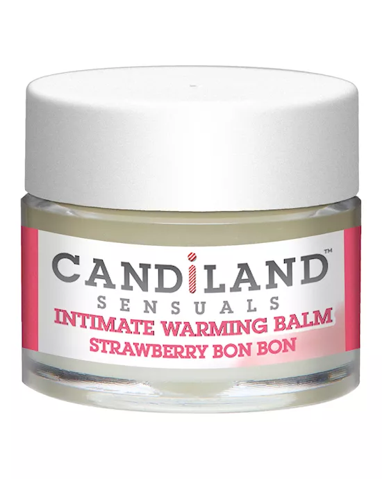CANDiLAND SENSUALS Intimate Warming Balm Strawberry Bon Bon
