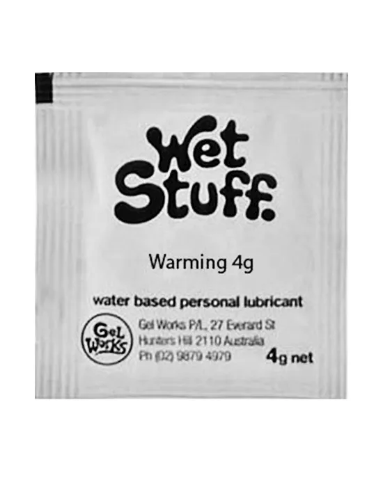 Wet Stuff Warming Lubricant 4ml