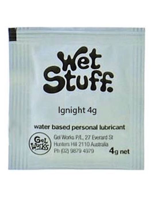 Wet Stuff Ignight 4g Sachet