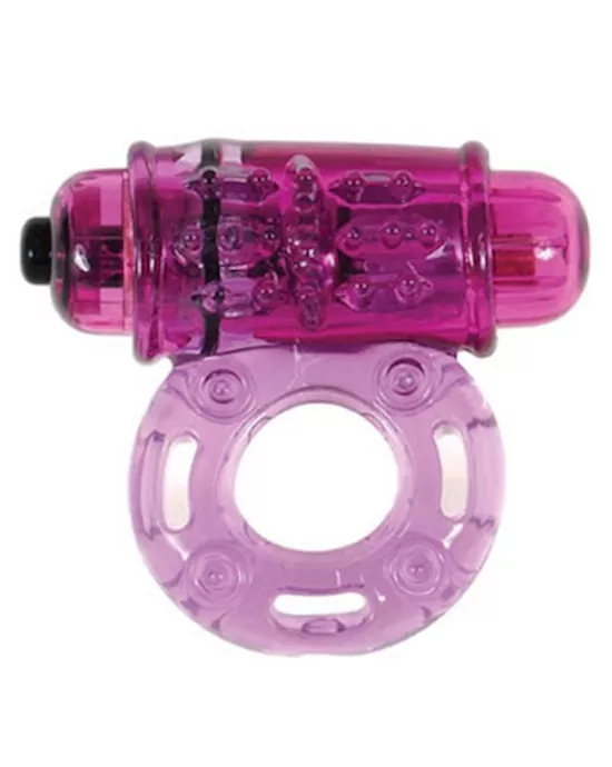 O Wow Vibrating Cock Ring by Screaming O