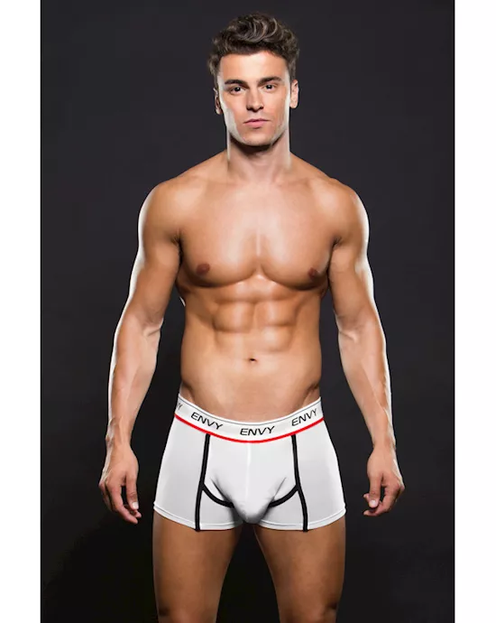 Envy Logo Elastic LowRise Mesh Trunk M L