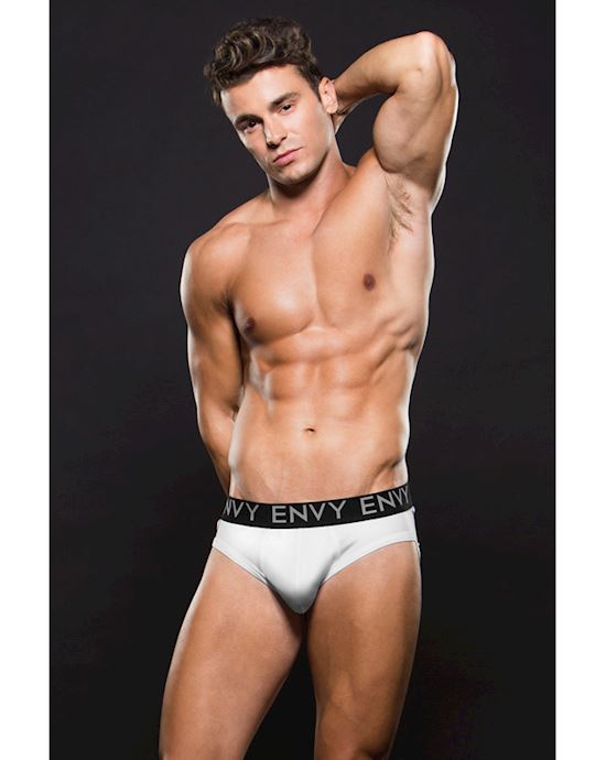 Envy Micro Lowrise Logo Elastic Brief M L