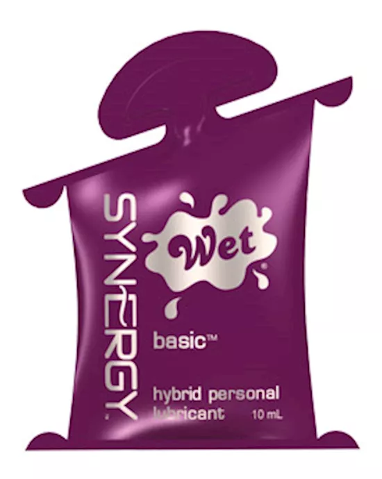 Wet Synergy Hybrid Lubricant 10ml Pillow Pack