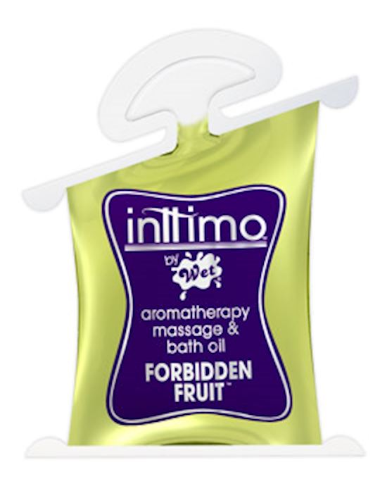 Inttimo By Wet Aromatherapy Massage And Bath Oil Forbidden Fruit 10ml Pillow Pack