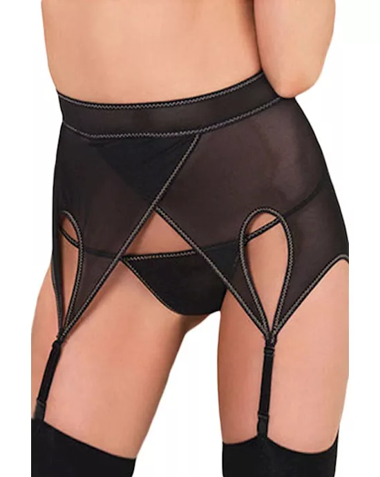 Mesh Garter Belt