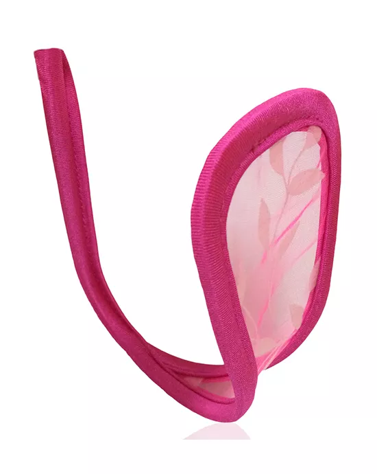 Floral Patterned C-String