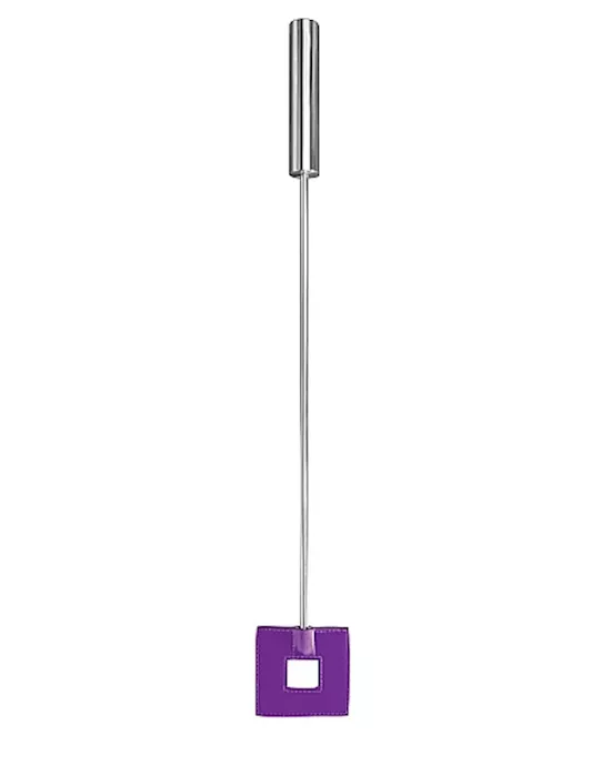 Leather Square Tipped Crop