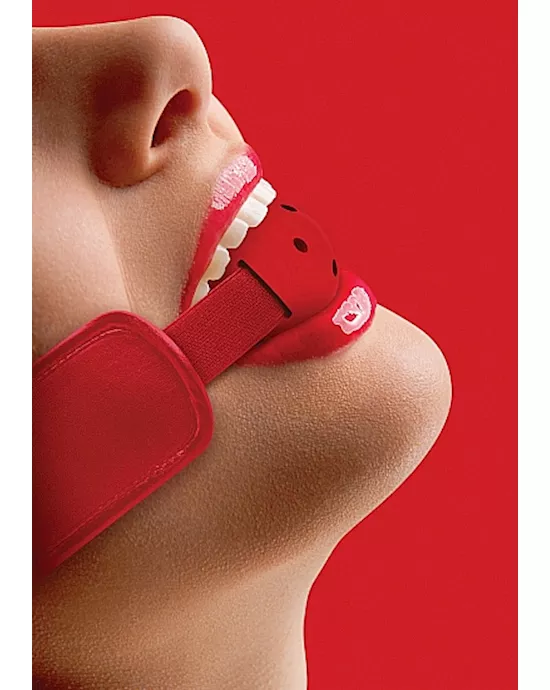 Brace Ball Gag Red
