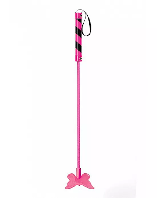 Butterfly Crop PVC Pink Black