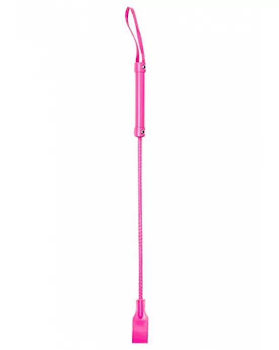 Cube Tipped Crop PVC Pink