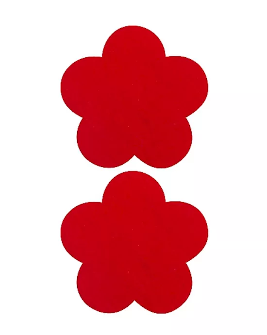 Nipple Sticker Blossom Red