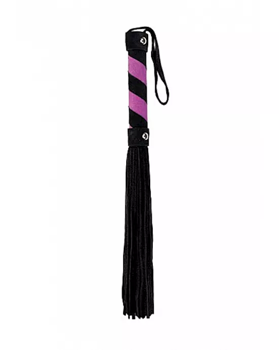 Whip Small Suede Black Purple