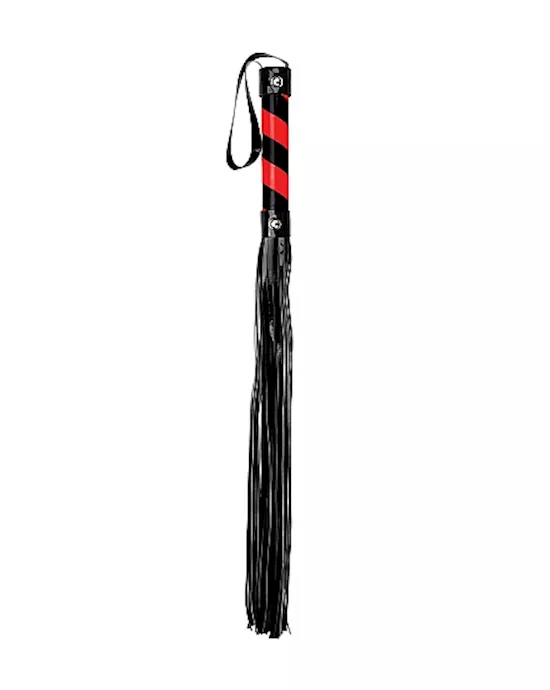 Whip PVC Black Red