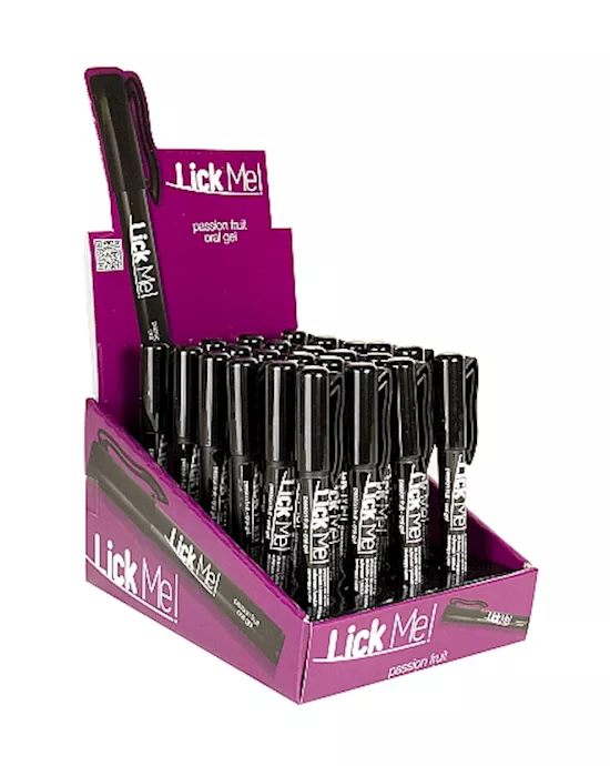 Lick Me! Passion Fruit Display 24Pcs