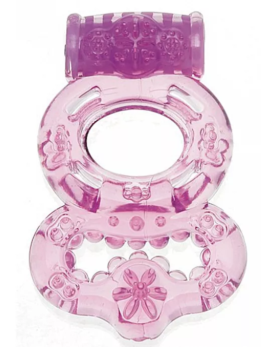 Super Enjoyable Vibrating Ring Purple