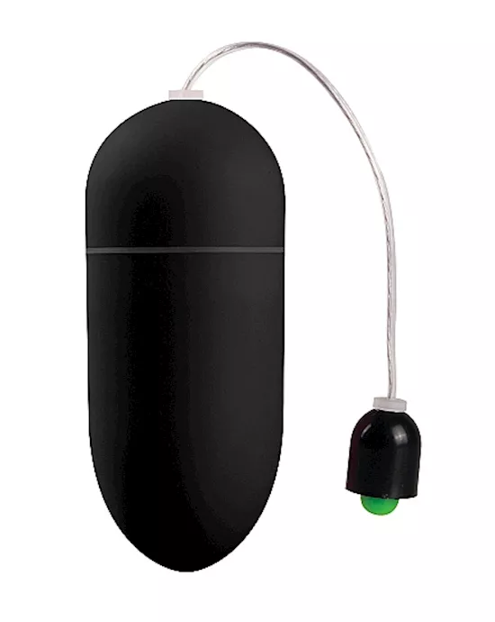 10 Speed Vibrating Egg Black