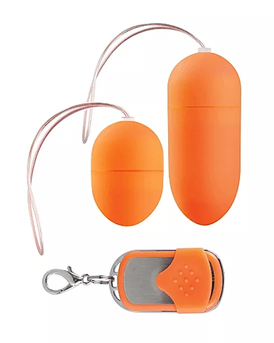 Vibrating Eggs Two-pack Orange