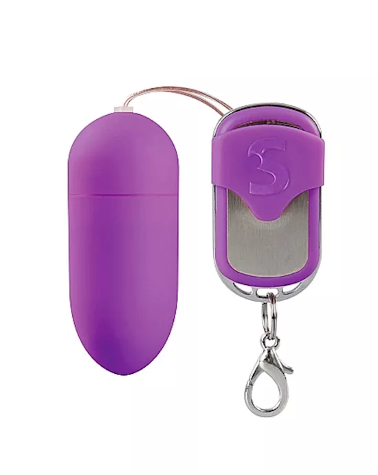 Silicone Remote controlled Egg Purple