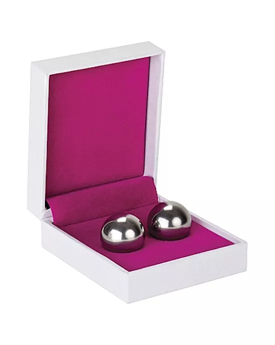 Ben Wa Balls Medium Weight Silver