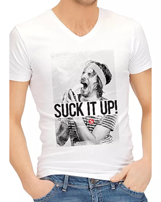 Funny Shirts Suck It Up XL