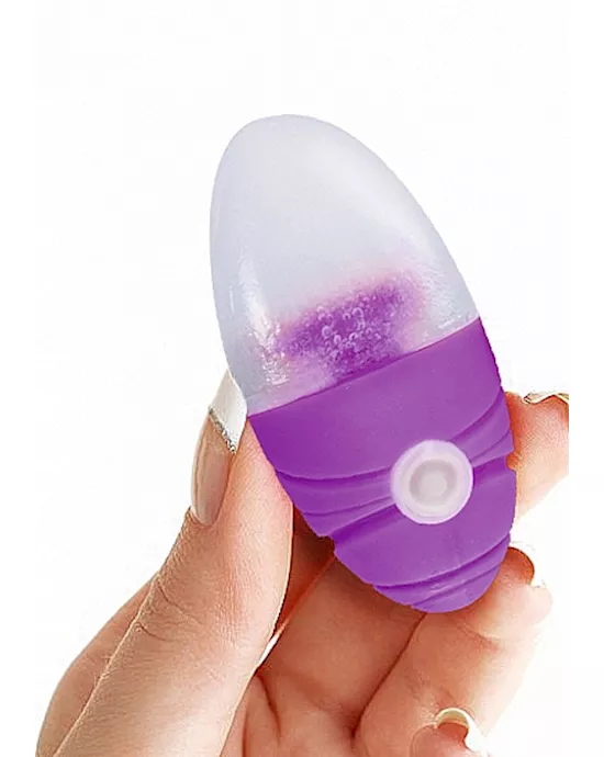 Vibrating Ice Massager Small Purple