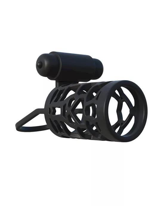 Fantasy CRingz Thick Dick Silicone Vibrating Cage