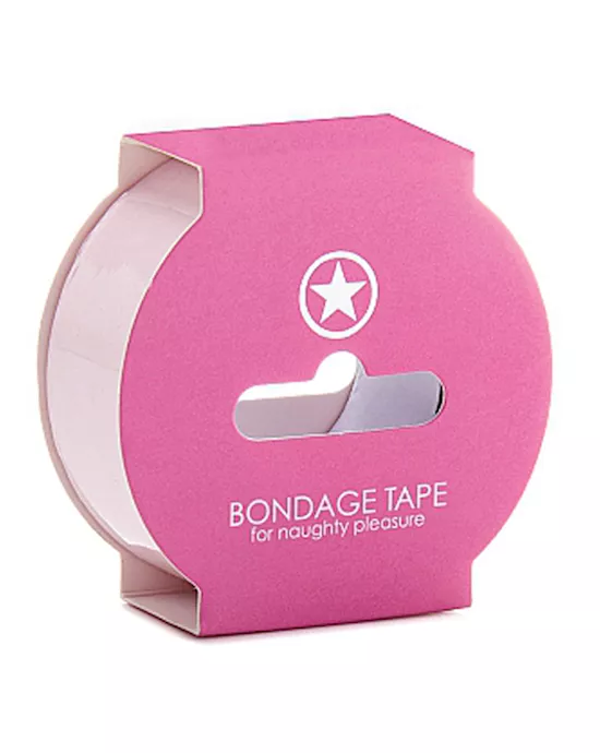 Non Sticky Bondage Tape 175 Meter Light Pink