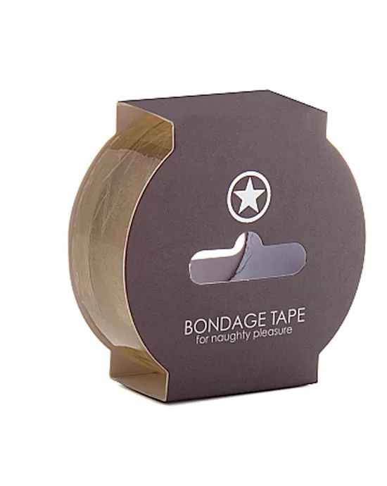 Non Sticky Bondage Tape 175 Meter Transparent