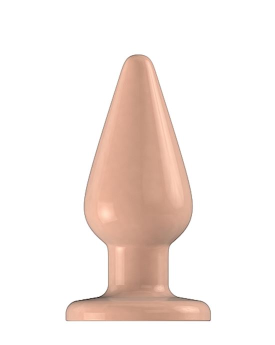 Bottom Line Buttplug Rubber Flesh 6 In Model 2