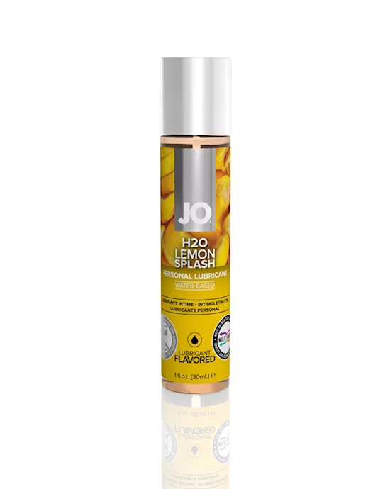 JO H2O Flavored Lubricant Lemon Splash 1Floz/30ml