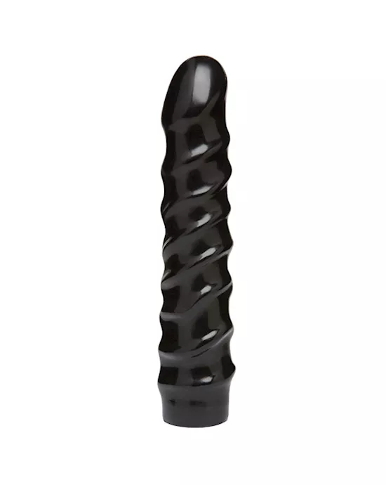 Vac-U-Lock CodeBlack - 8 Inch Dong