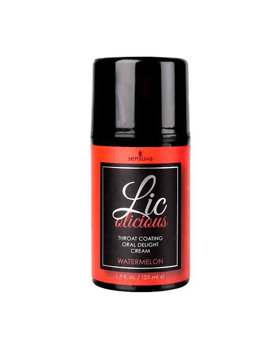 Sensuva Lic-o-licious Oral Delight Cream 50 Ml