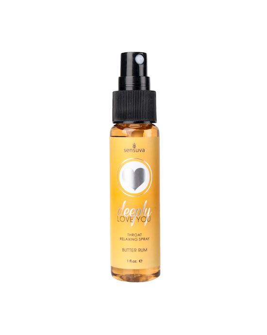 Sensuva Throat Relaxing Spray Butter Rum