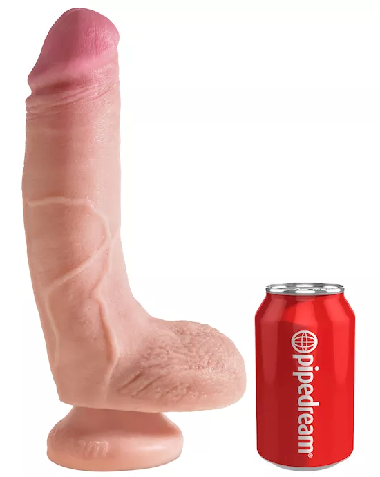 King Cock Plus 8 Dual Density Cock w Balls