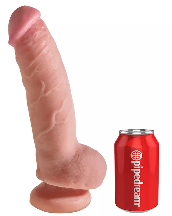 King Cock Plus 9 Inch Dual Density Suction Cup Dildo