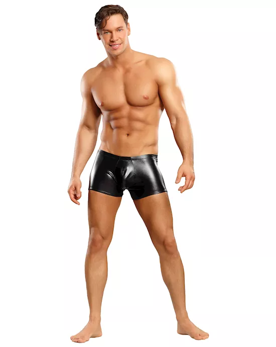 RUBBER POUCH SHORT BLACK XL