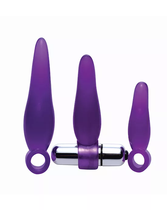 Finger Rimmer Set With Vibrating Bullet