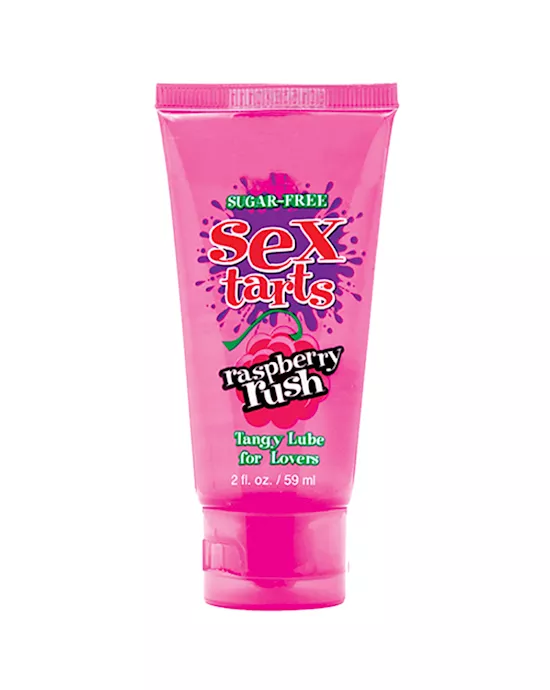 Sex Tarts Lube Raspberry Rush 2 fl oz 59 ml Tube