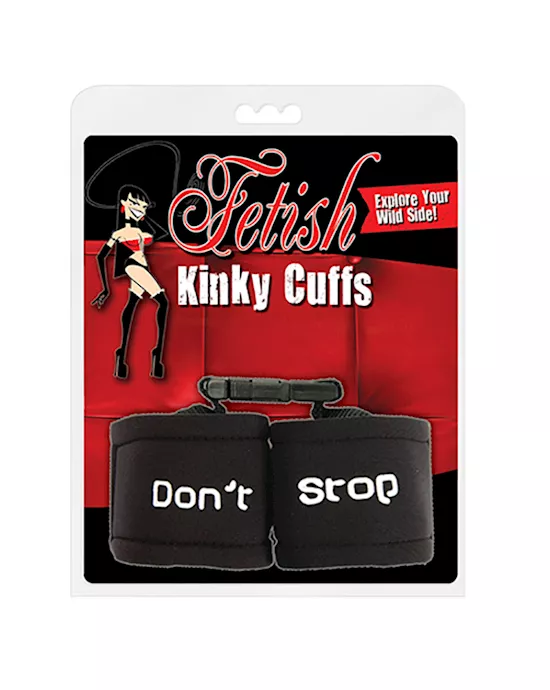 Fetish Kinky Cuffs Dont Stop